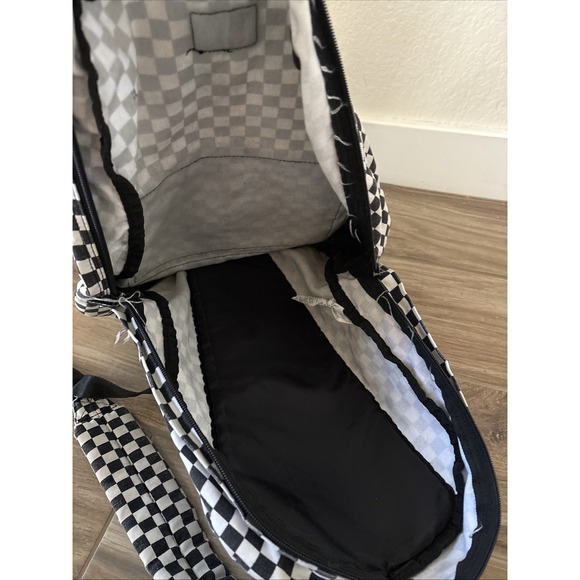 Vintage Rare Vans backpack Black/white Checkered‎ main image 4